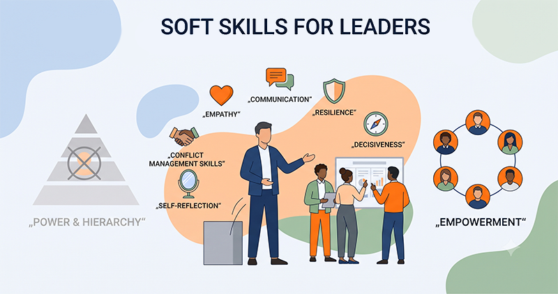 Leadership soft skills: empowerment instead of power – empathy, communication and resilience as the foundation of genuine leadership qualities